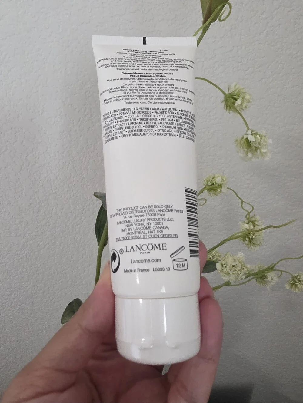Lancome Creme Radiance Gentle Cleansing Creamy Foam